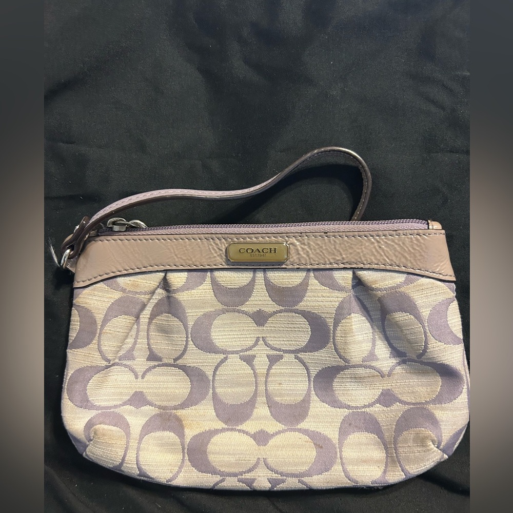 Coach wristlet